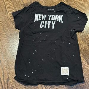 Retro brand boys black tee shirt.  Size 7.  Super soft and cute!